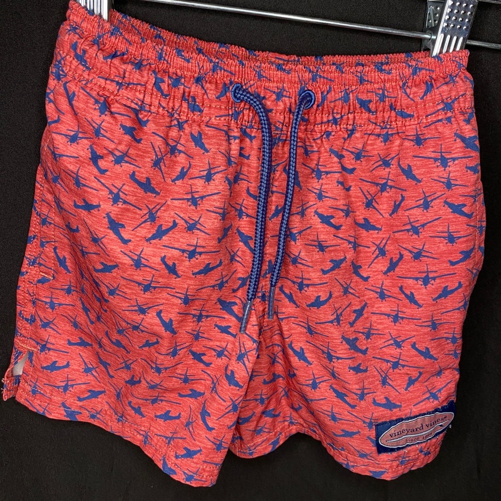 SWIM! Vineyard Vines Boys 2T swim trunks Pilot Planes